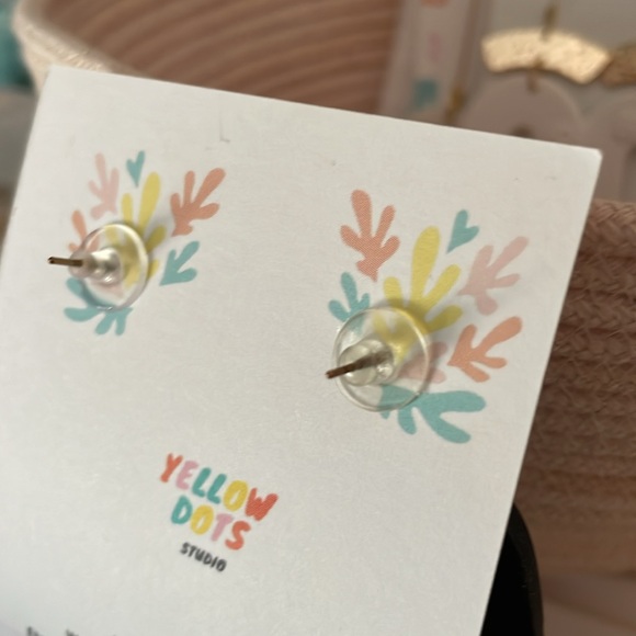 Terrazzo Arch Earrings - Picture 5 of 5